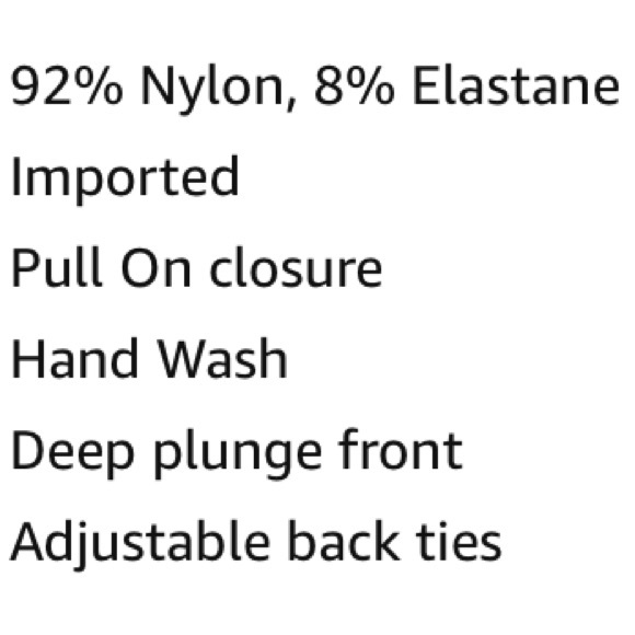 Lucky Brand Plunge Front One Piece Swimsuit - Picture 5 of 5